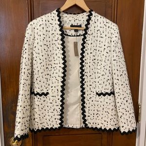 J-crew rickrack blazer